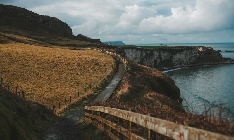 landscape print of ireland